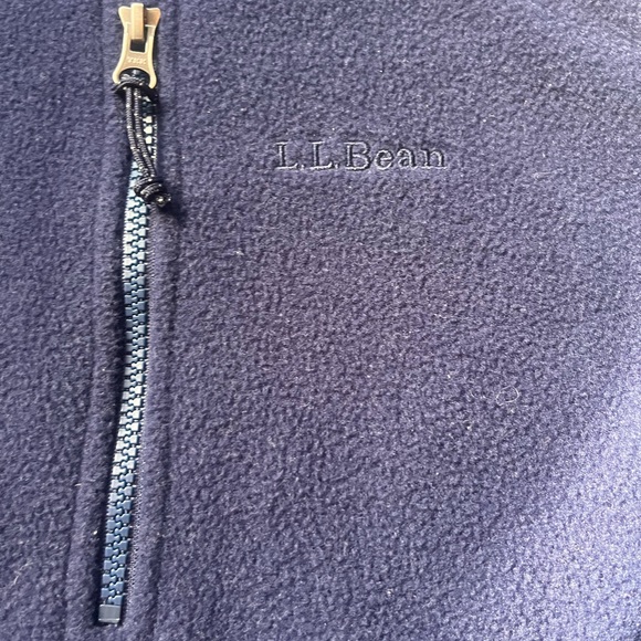 Vintage LL Bean Navy Blue Polartec Fleece Men Size XL - Picture 11 of 11